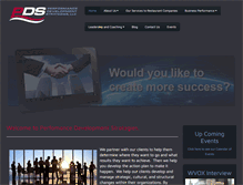 Tablet Screenshot of pdstrategies.net